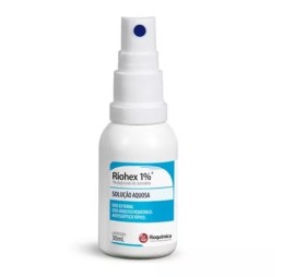 Antisseptico Tópico Riohex 1% Aquosa Spray - 30 Ml - Rioquimica